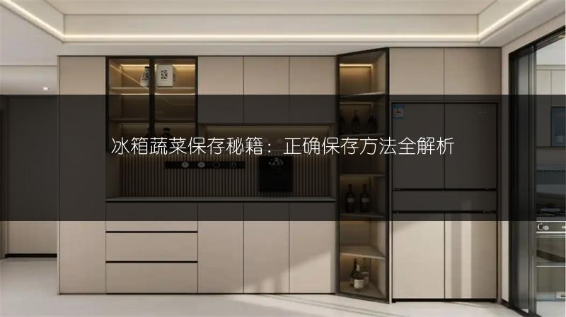 冰箱蔬菜保存秘籍:正确保存方法全解析