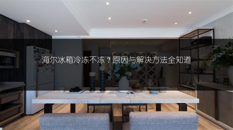 海尔冰箱冷冻不冻?原因与解决方法全知道
