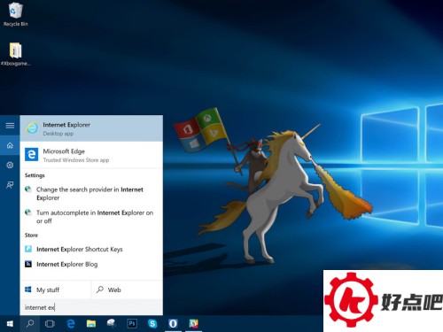 如何在Win10里找到Internet Explorer