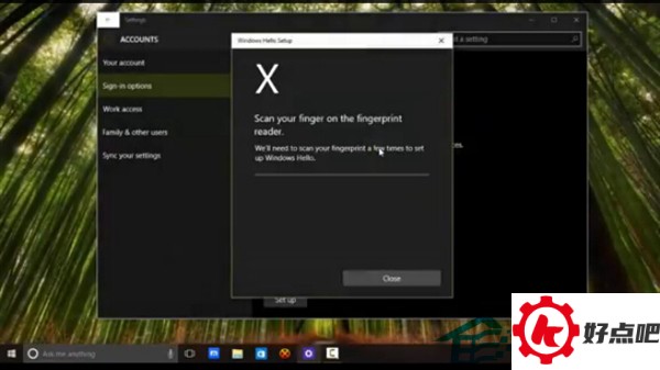 Win10指纹识别功能怎么使用？