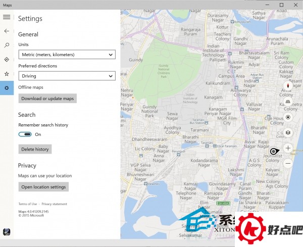 Win10 9926如何使用全新的地图应用