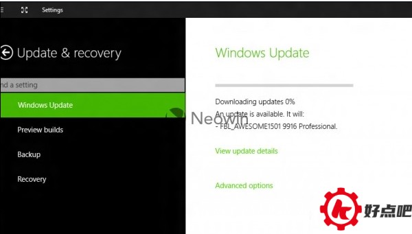 win10 9901怎么升级至win10 9916？win10 9901升级教程